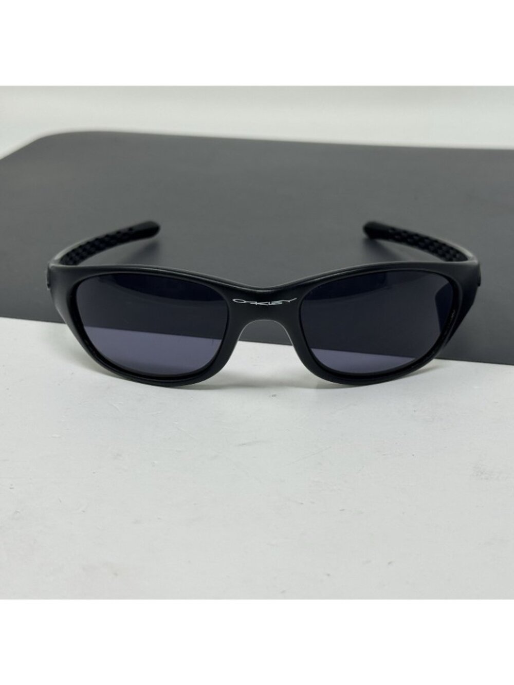 1997 Vintage Oakley Fives 1.0 Matte Black Sunglasses - Gem